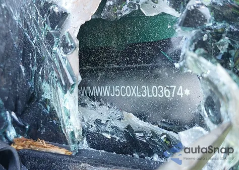 2020 Mini Convertible Cooper S z USA, uszkodzony, nr VIN WMWWJ5C0XL3L03674